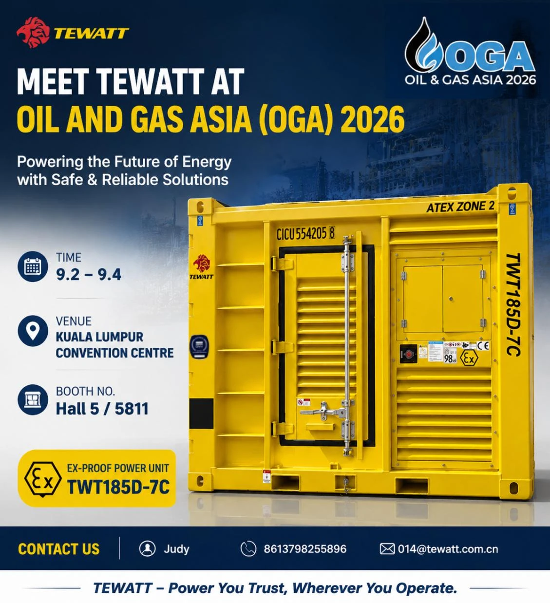 TEWATT OGA 2026 के लिए तैयार है: हमारी टीम जुड़ने के लिए तैयार है